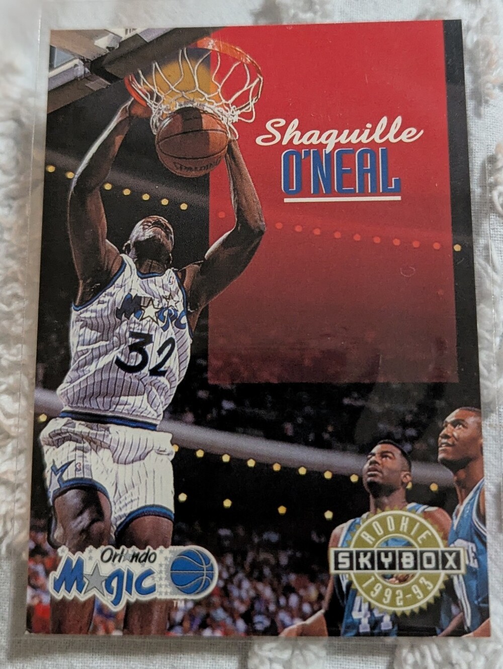 Shaquille O'Neal 1992-93 Skybox  #382 Rookie RC HOF